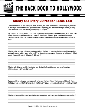 Clarity and Story Extraction Ideas Tool.