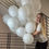 Thumbnail: 2 Dozen Helium Balloons in White 