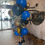 Thumbnail: Superior Helium Birthday Bunch in Blue, Gold and Black 