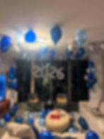 Thumbnail: New Year Room Set Up in Blue and Silver 