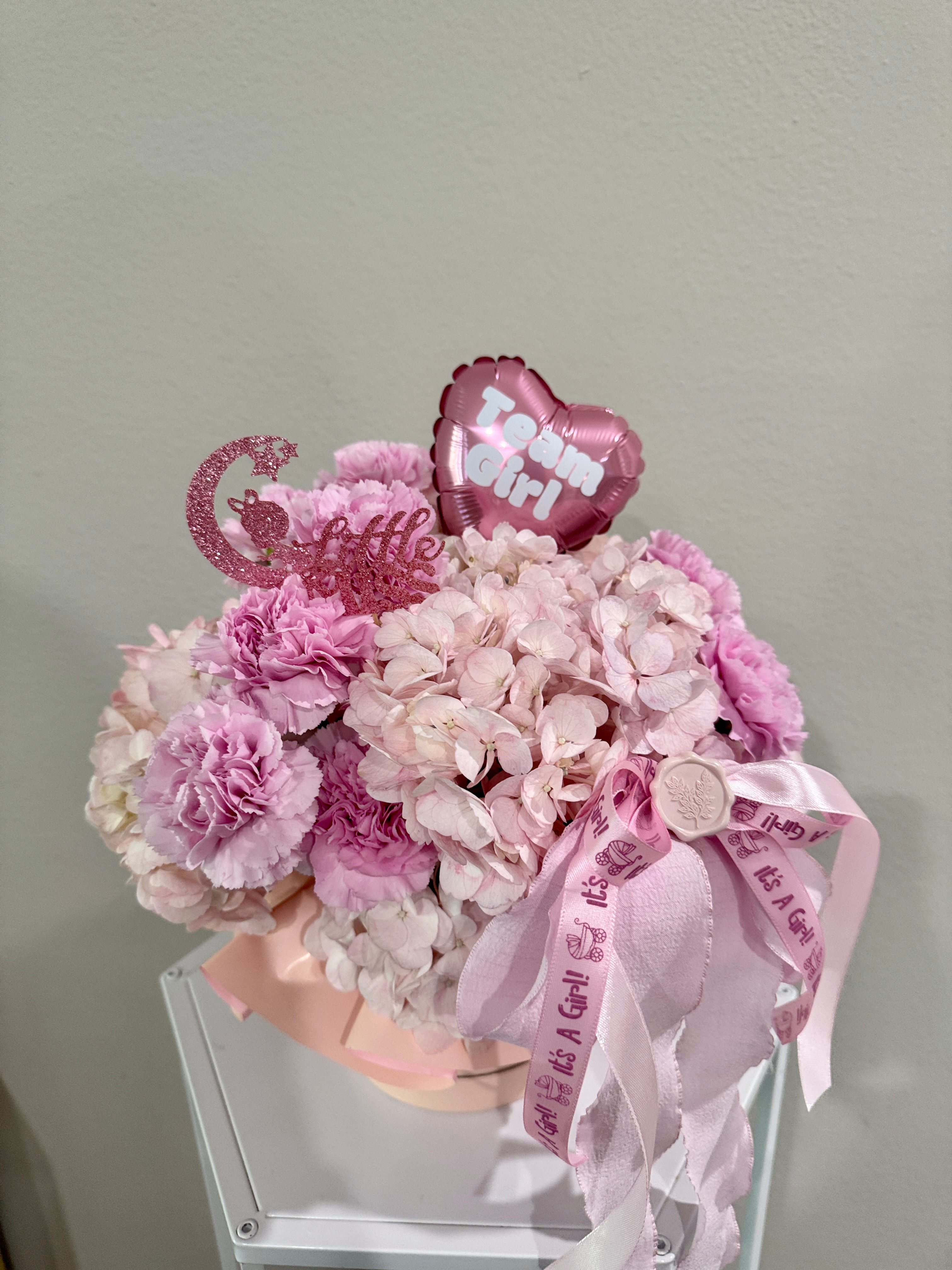 Baby Girl Flower Arrangement