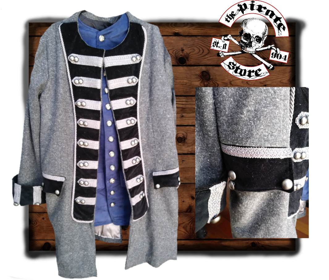 Scottish wool Captains Frock Coat