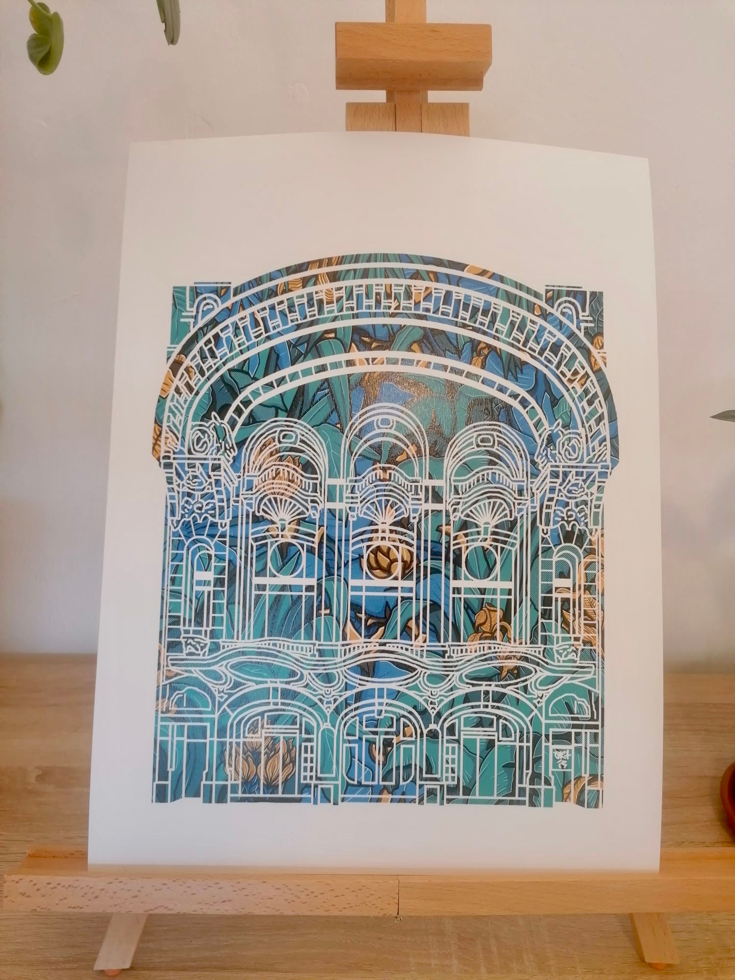 Ancien Opéra - Bleu Reims