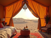 Experience the Opulence of Luxurious Desert Camping in Morocco