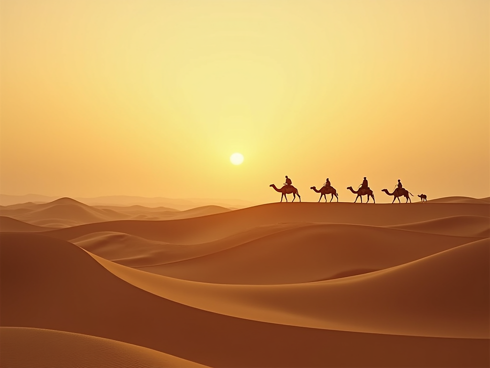 Escursione nel deserto di Merzouga dune dell'Erg-Chebbi