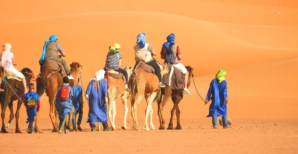 Camel Ride in Merzouga Desert