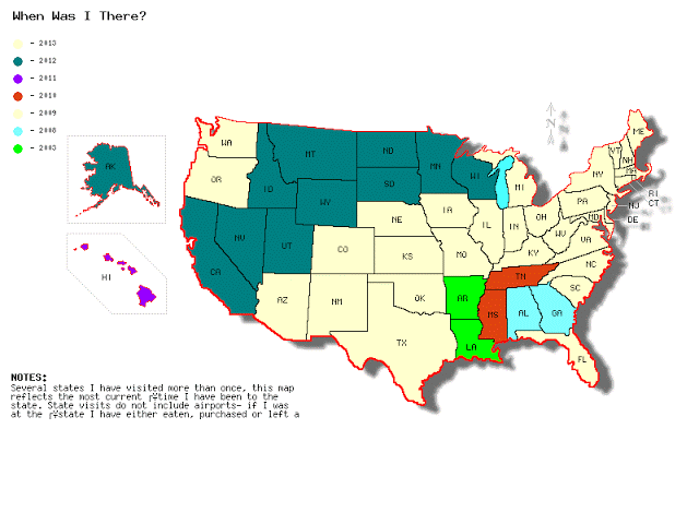 Bucket List Accomplishment- See All 50 States!