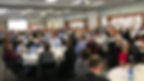 Faculty, staff, and administrators from across Michigan are collaborating with each other at round tables during the first MiTransfer Pathways meeting.
