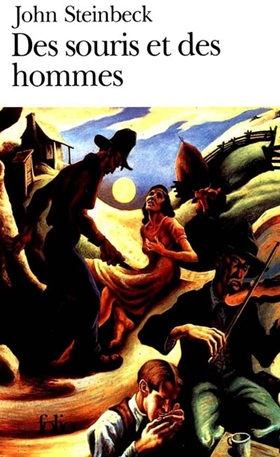 couverture Des Souris et des hommes de Steinbeck