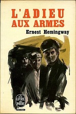couverture du livre L'Adieu aux armes d'Ernest Hemingway