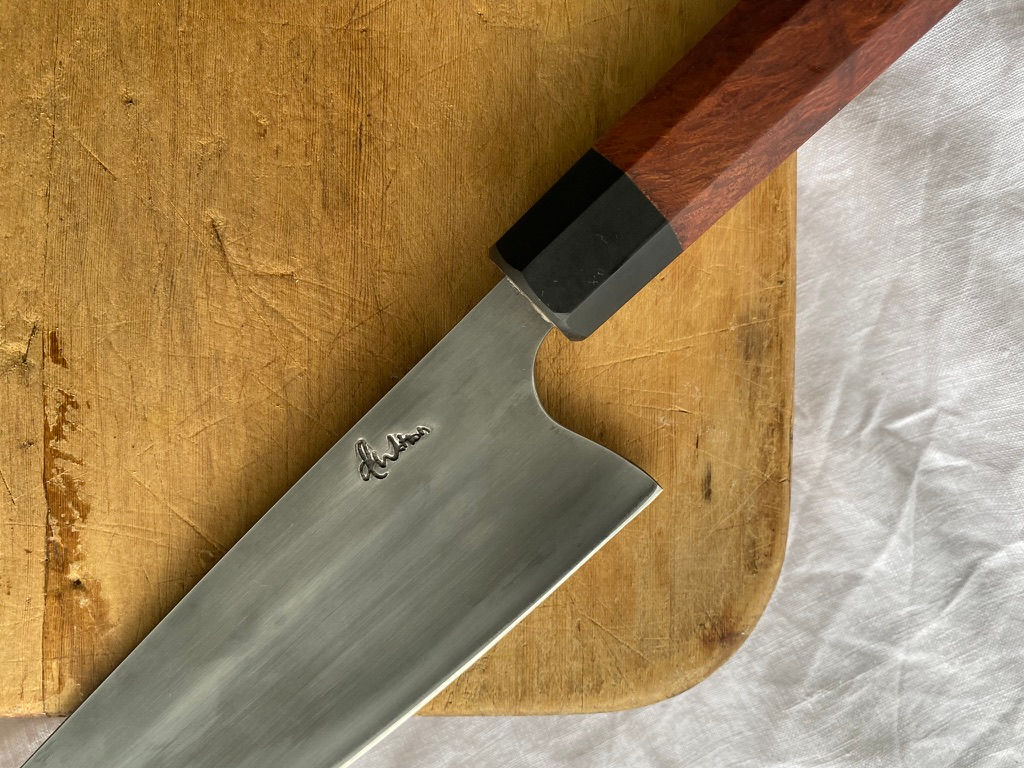Compound "S" Grind Carbon Chef Knife