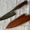 Thumbnail: Chef knife with burl handle