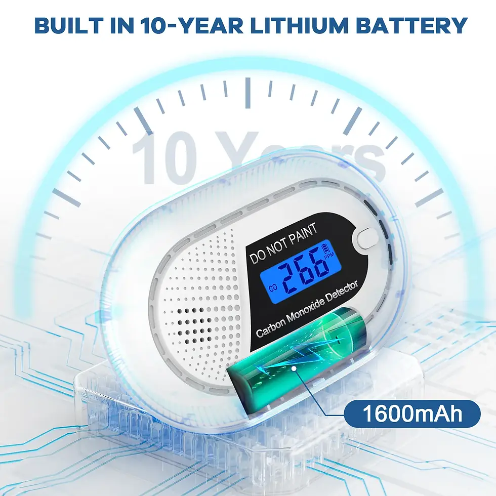 Thumbnail: WiFi Tuya Carbon Monoxide Sensor Display