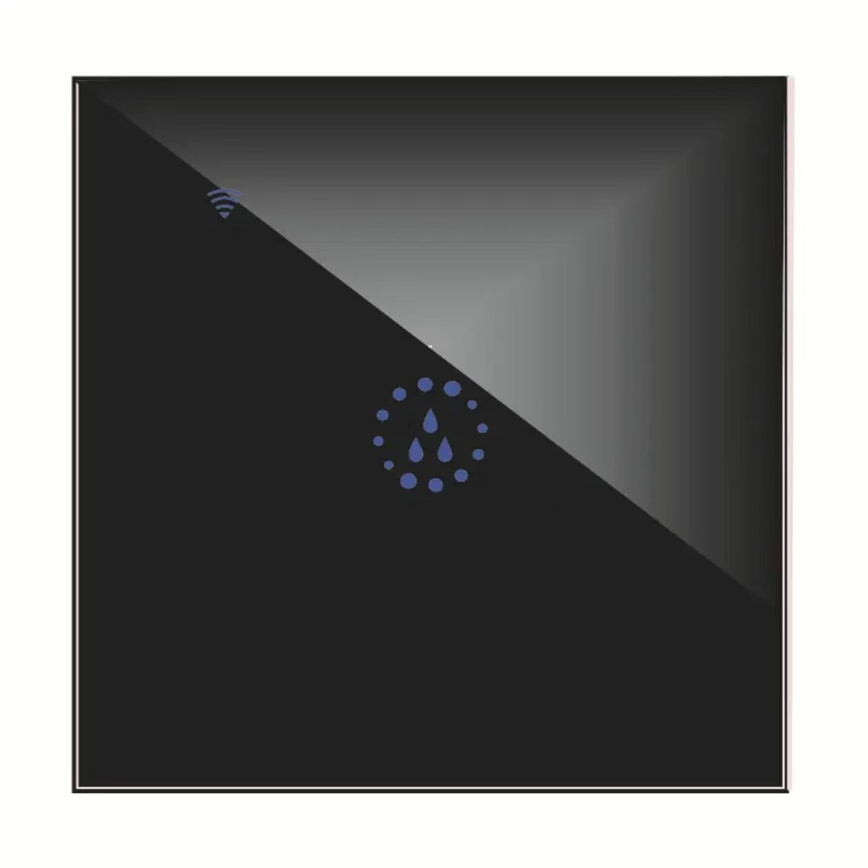 WiFi Tuya Water Heater Switch 20A (Double Pole) - Black