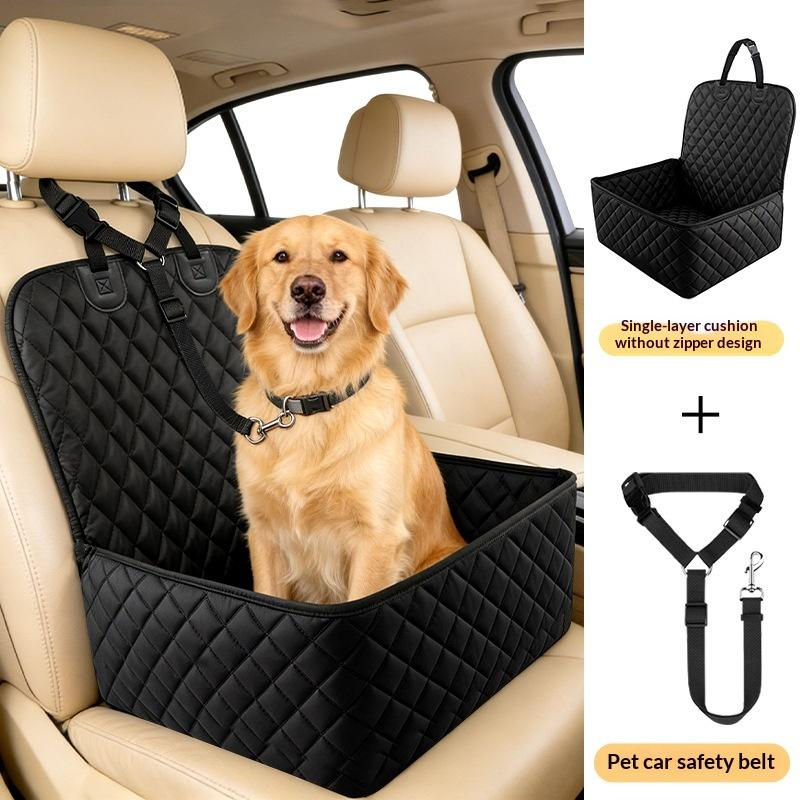Thumbnail: Pet Dog Cat Car Seat Cover Pet Car Seat Pet Car Carrier Cushion Waterproof Wear 