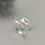 Miniature : Bague argent 925° et laiton