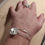 Miniature : Bracelet Fleur épanouie argent 925°