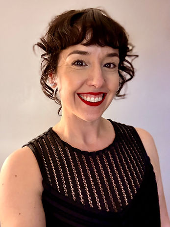 photo of author Meg Kramer smiling