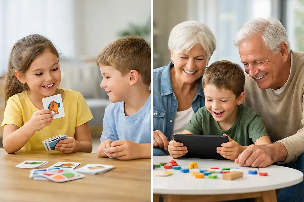Flashcards vs Learning Games for Kids