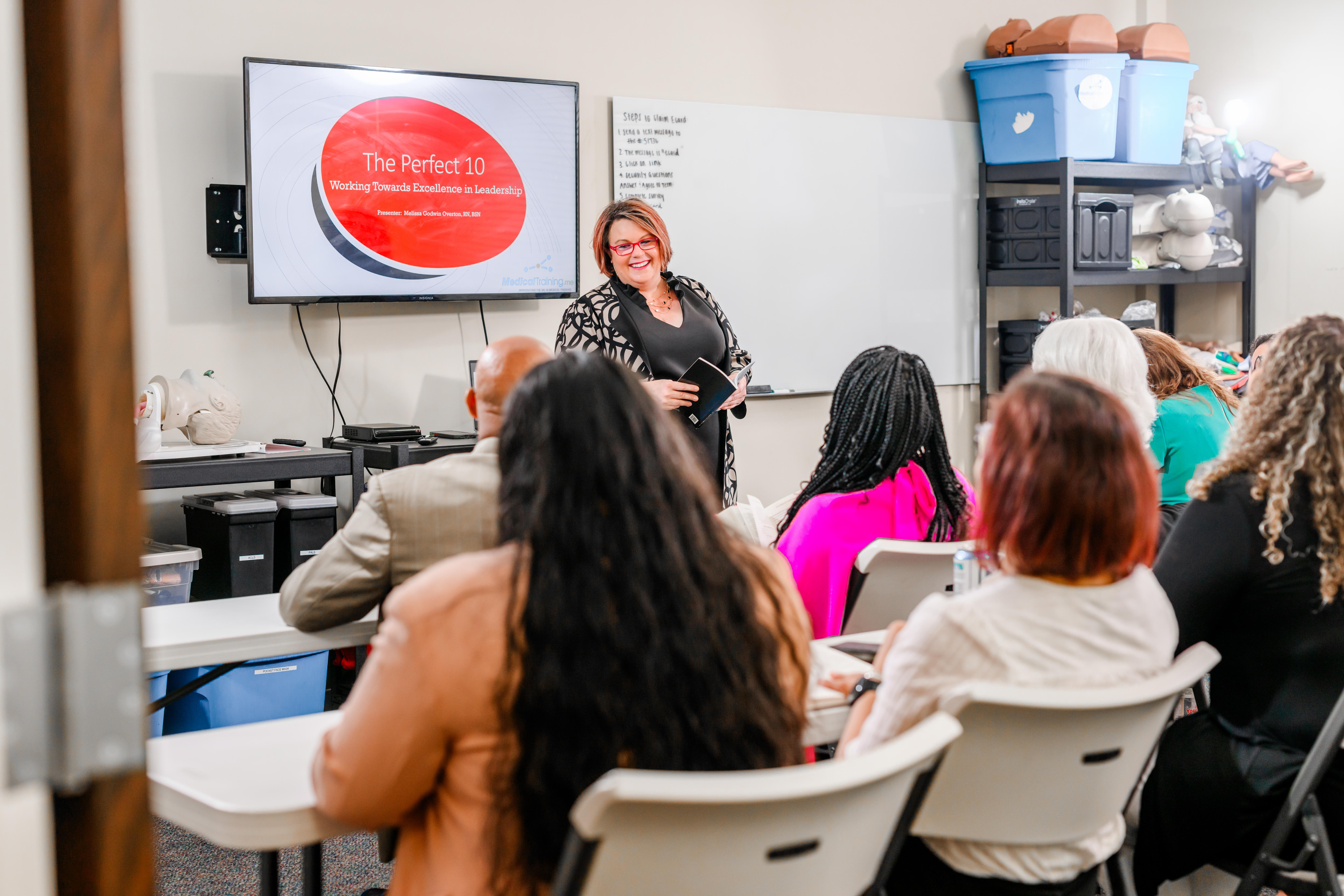 Interactive communication training with Melissa Overton for corporate teams