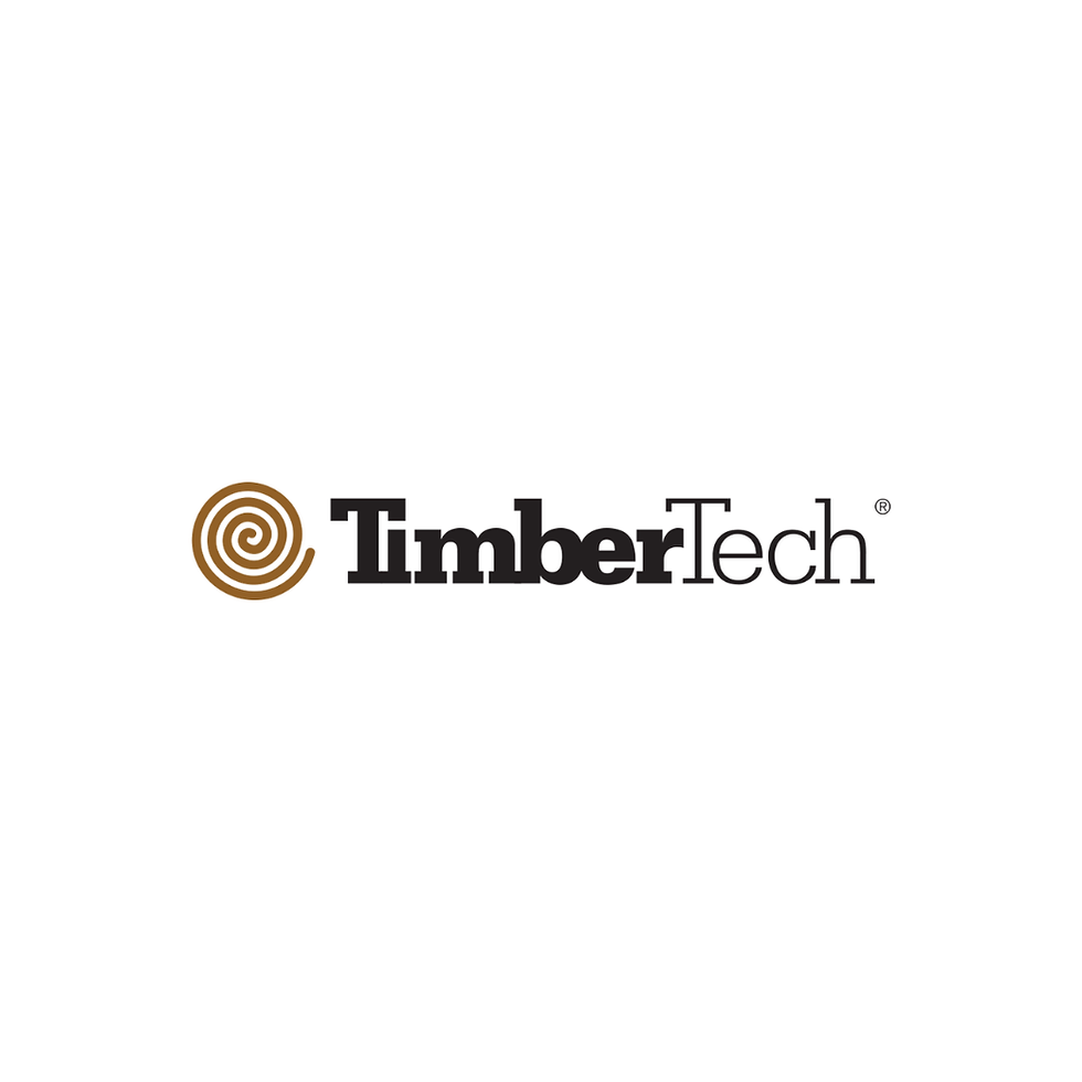 TimberTech logo for decking and outdoor living spaces.