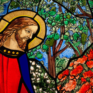 New Stained Glass Window - Trinity by the Cove Episcopal Church - Church in Port Royal, Naples