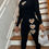 Thumbnail: Love You Heart Rhinestone Pant Set