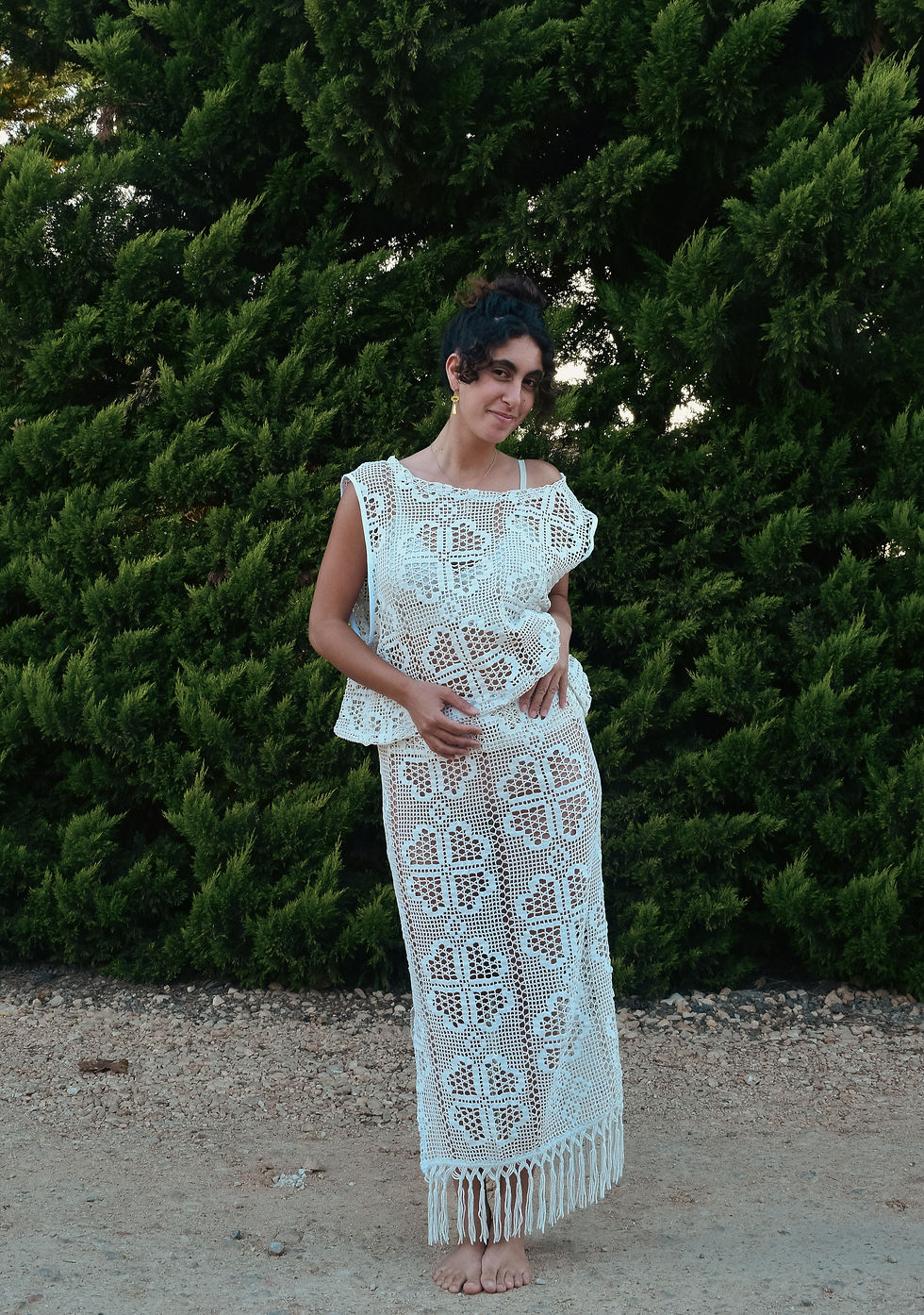 Thumbnail: Geometric Crochet Top