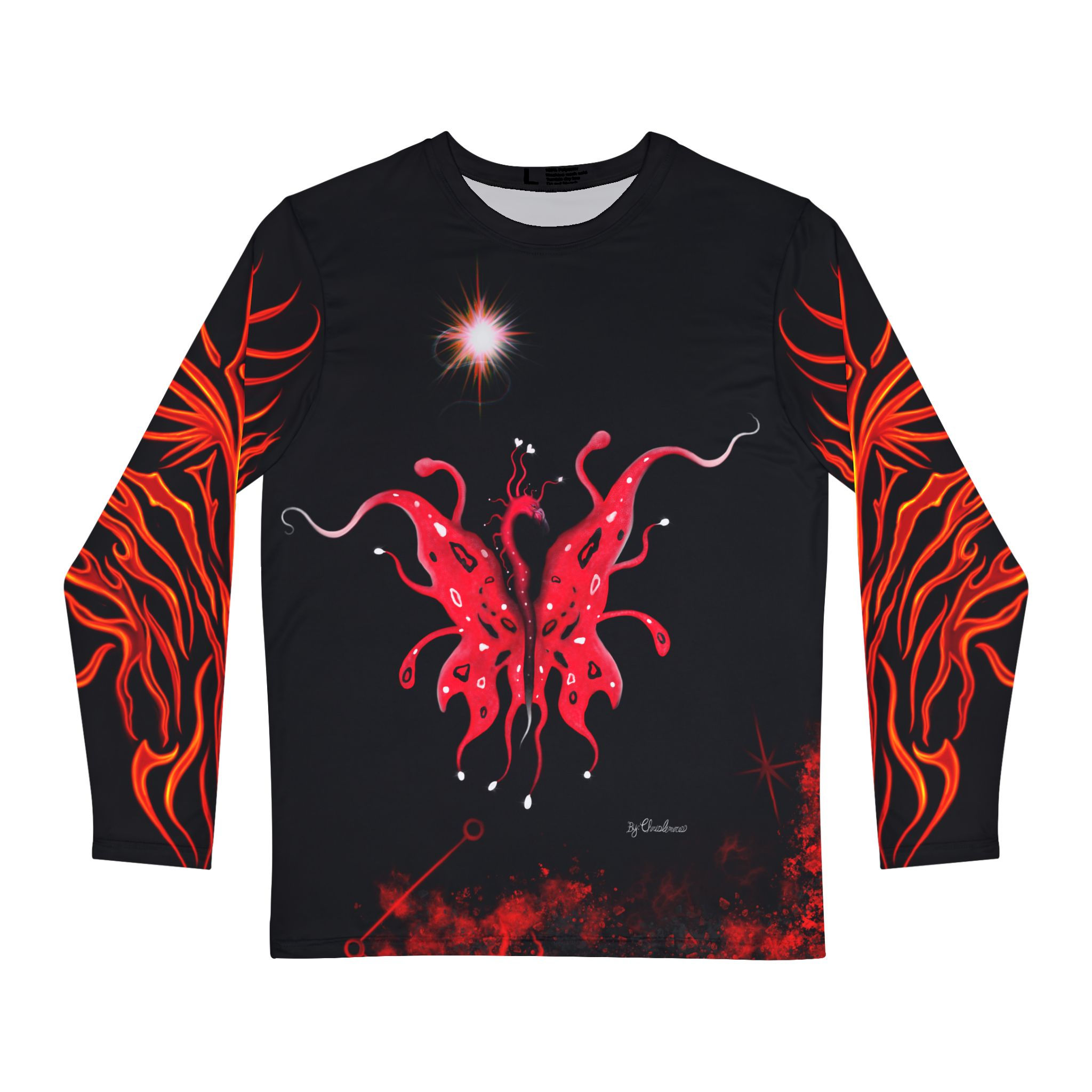 Cosmic Metamorphosis- Men's Long Sleeve Shirt (AOP)