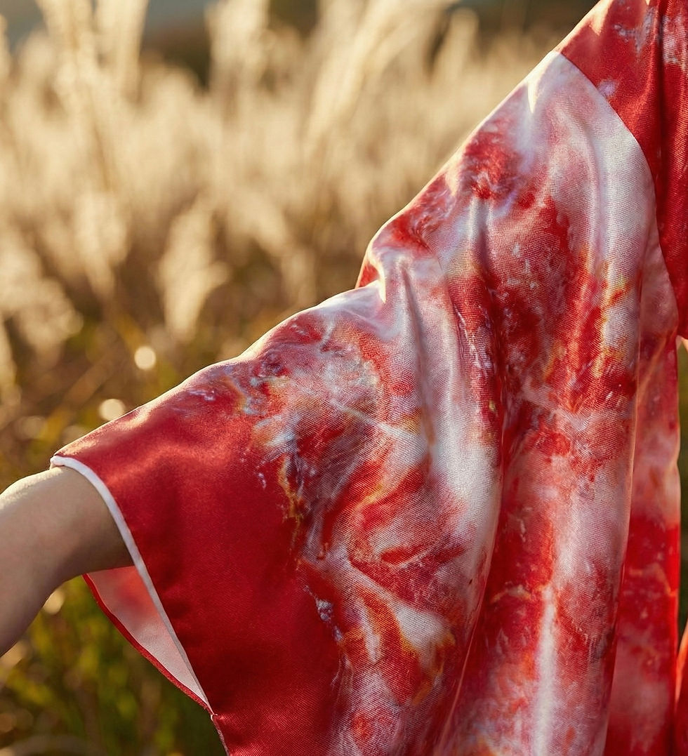 Thumbnail: Sakura Radiance- Kimono Robe