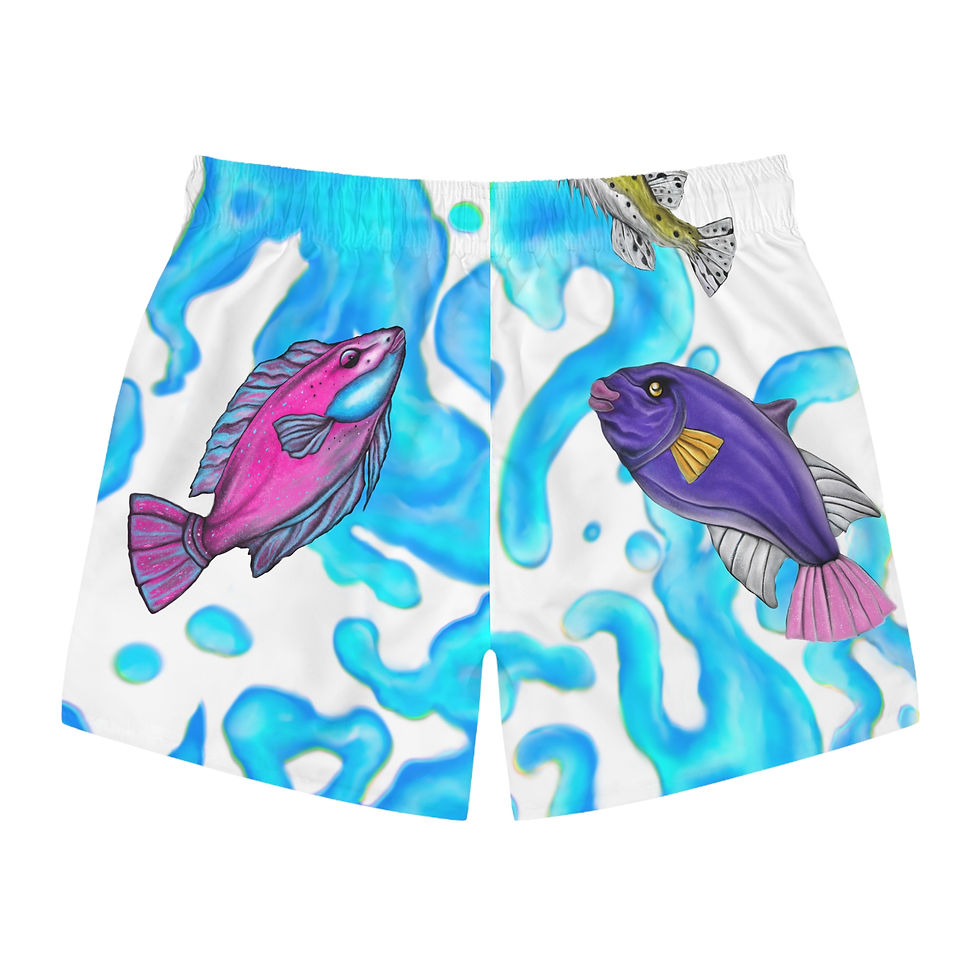 Thumbnail: Kai Mana- Men's Swim Trunks (AOP)