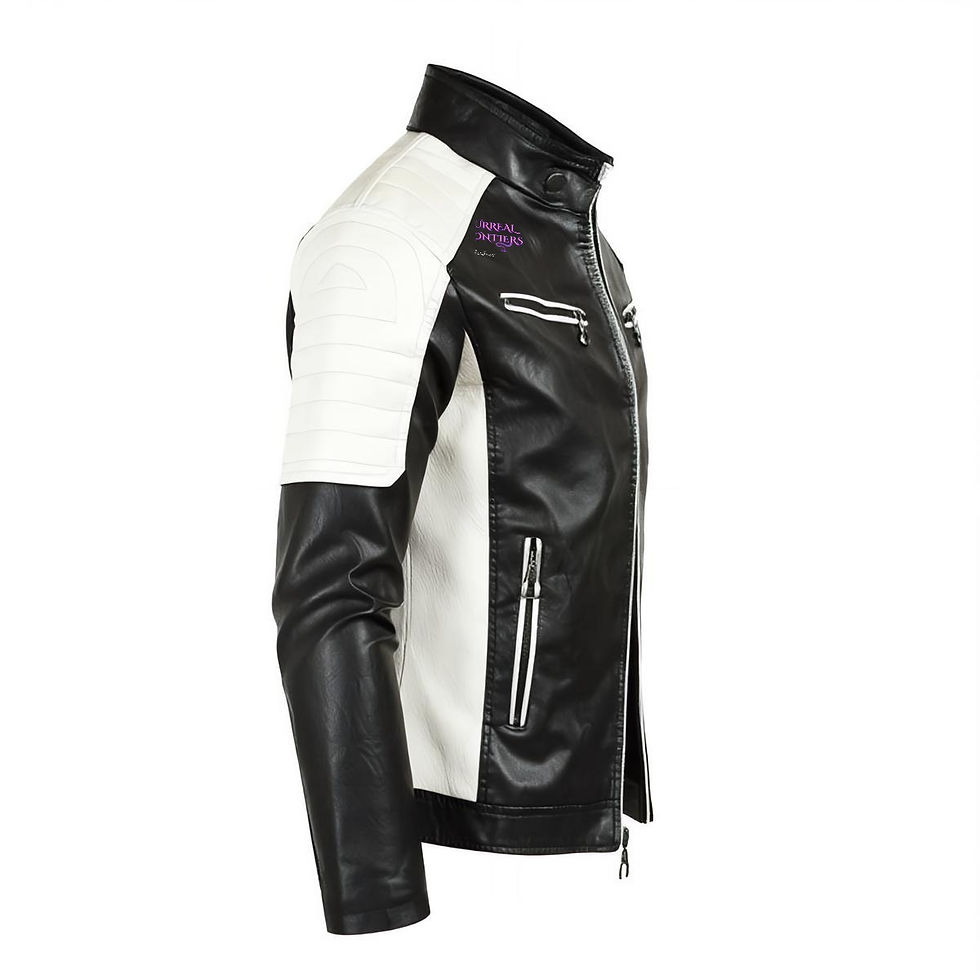 Thumbnail: La Celestia-Slim-fit Leather Jacket
