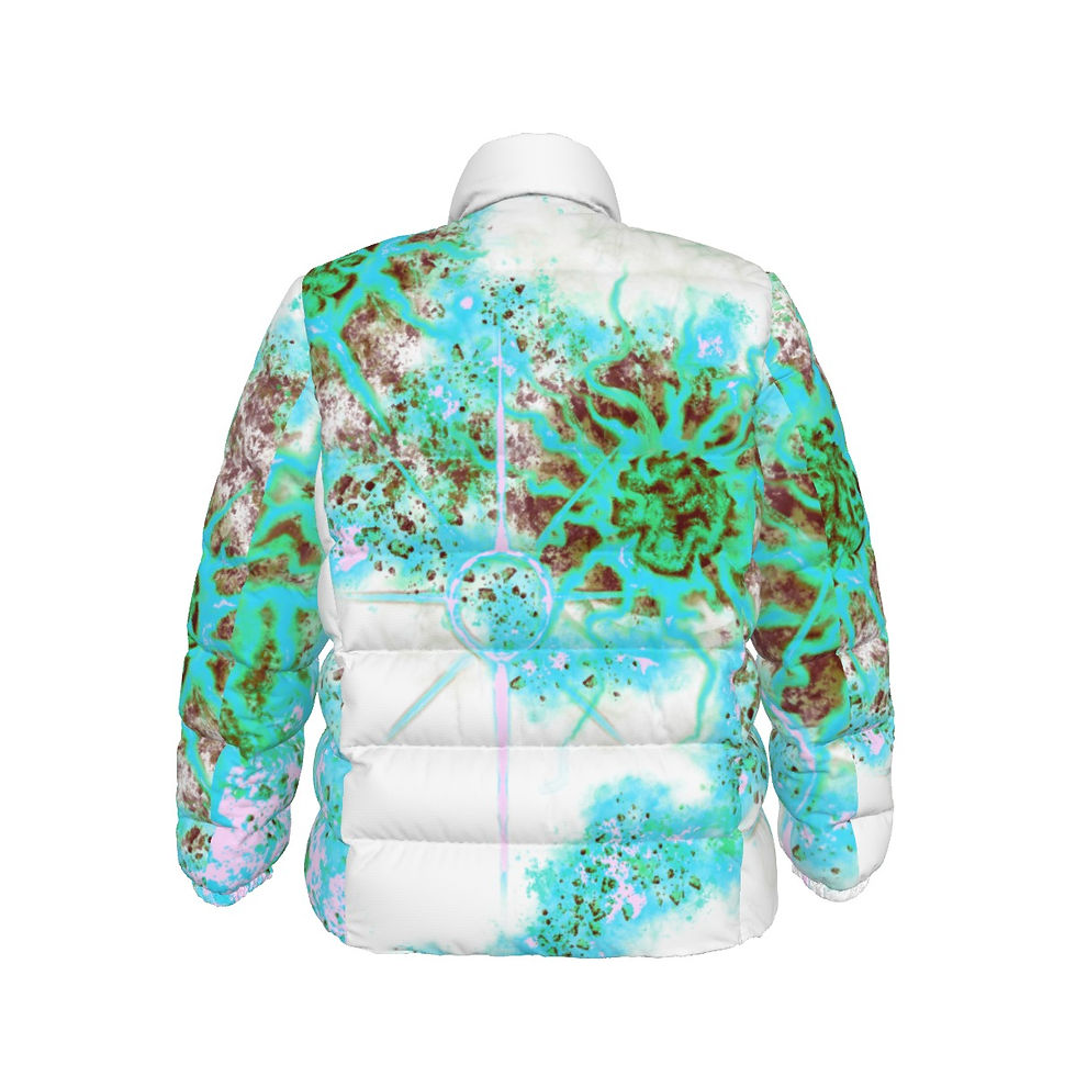 Thumbnail: Northern Frequency- Thick Unisex Stand collar slim down jacket