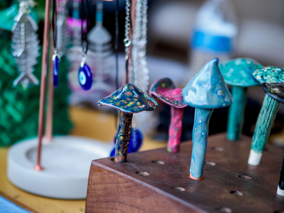 Thumbnail: Ceramic Mushrooms