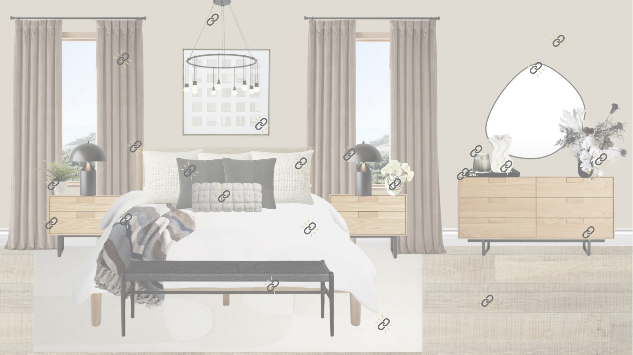 Luxury Modern Style Bedroom