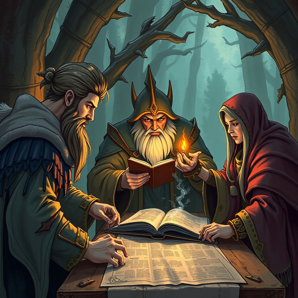Divine remembering and sharing of sacred knowledge.