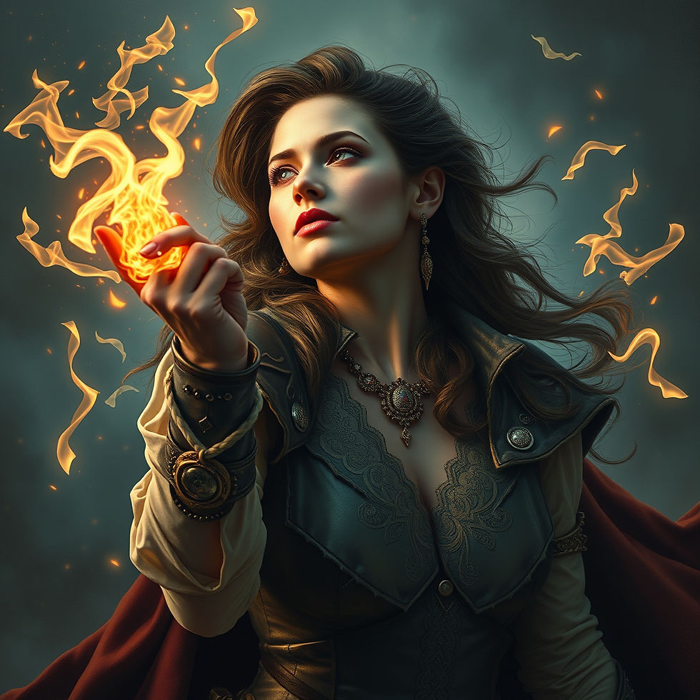 A woman remembering her power.