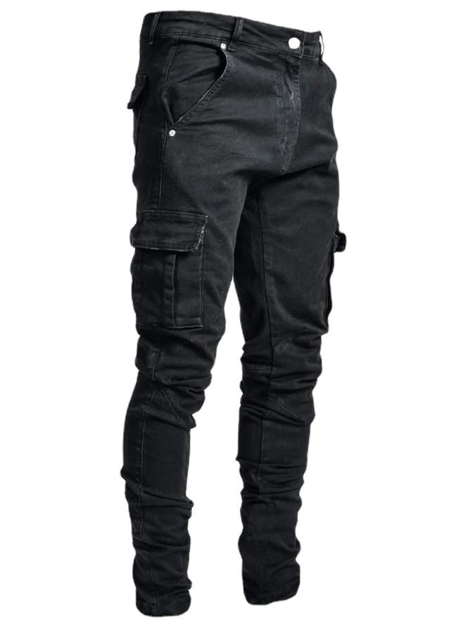 Miniatura: Calça Masculino (Jeans Cargo Streetwear)
