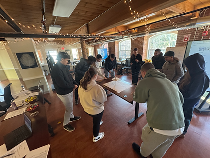 Uxbridge High and Bartlett High YouthWorks students