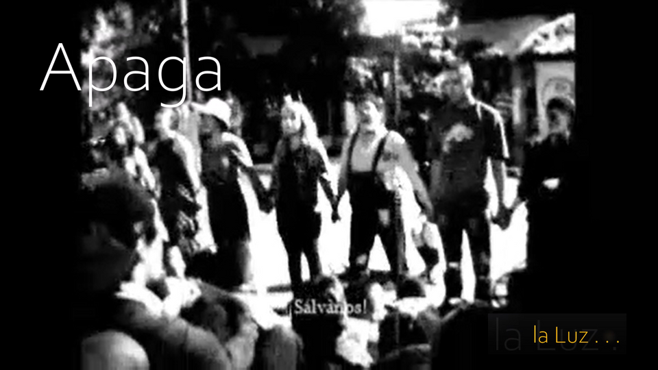 Video Experimental - Apaga la Luz... Corbet Art 2014