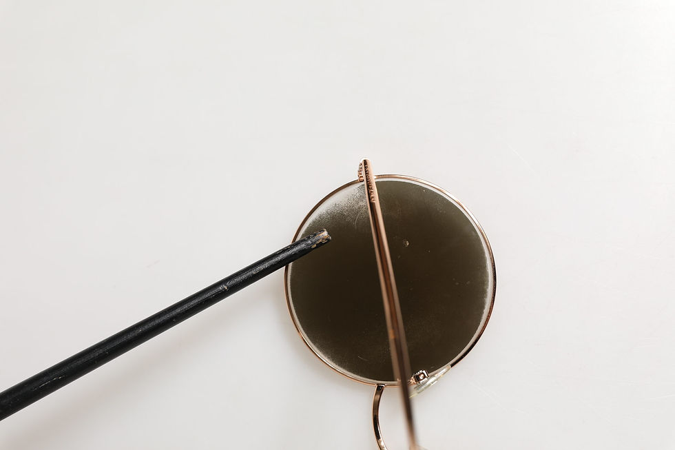 Thumbnail: DG2215K Gold Metal Round Shades Eyewear Sunglasses