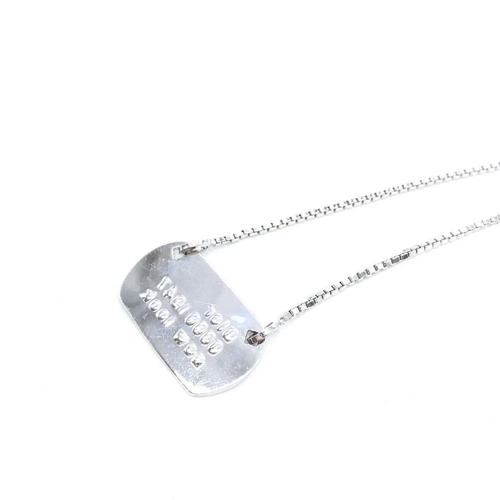 Thumbnail: Dior 925 Sterling Silver Antique Art Deco Howard & Co. "Port" Necklace