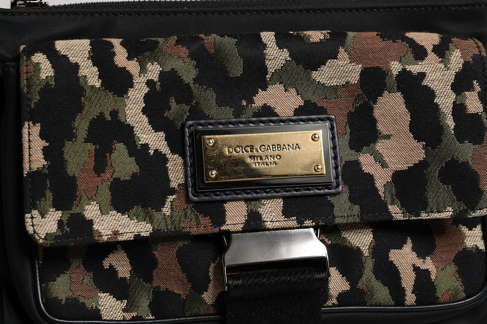Thumbnail: Multicolor Leopard Jacquard Crossbody Bag