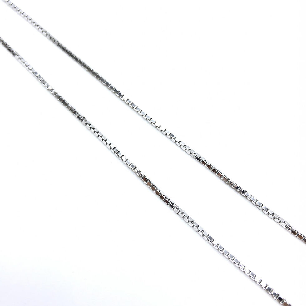 Thumbnail: Dior 925 Sterling Silver Antique Art Deco Howard & Co. "Port" Necklace