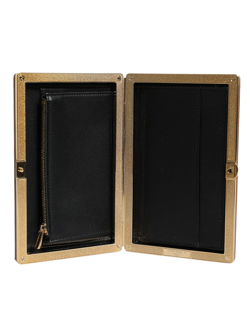 Thumbnail: Brown Leather Clutch Evening Crossbody Bag