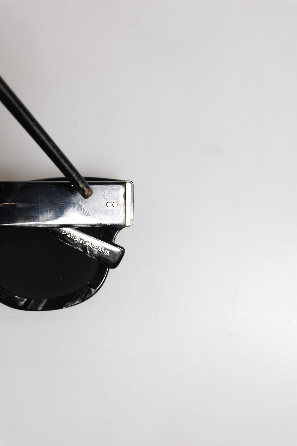 Thumbnail: Pearl White Acetate Frame DG4379 Domenico Shade Sunglasses