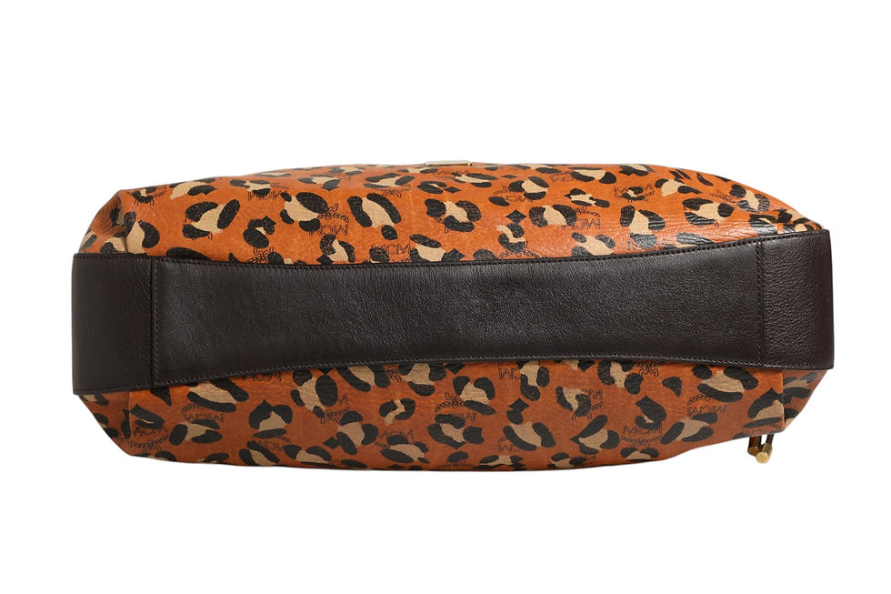 Thumbnail: Visetos Leopard Aren Medium Shopper Tote