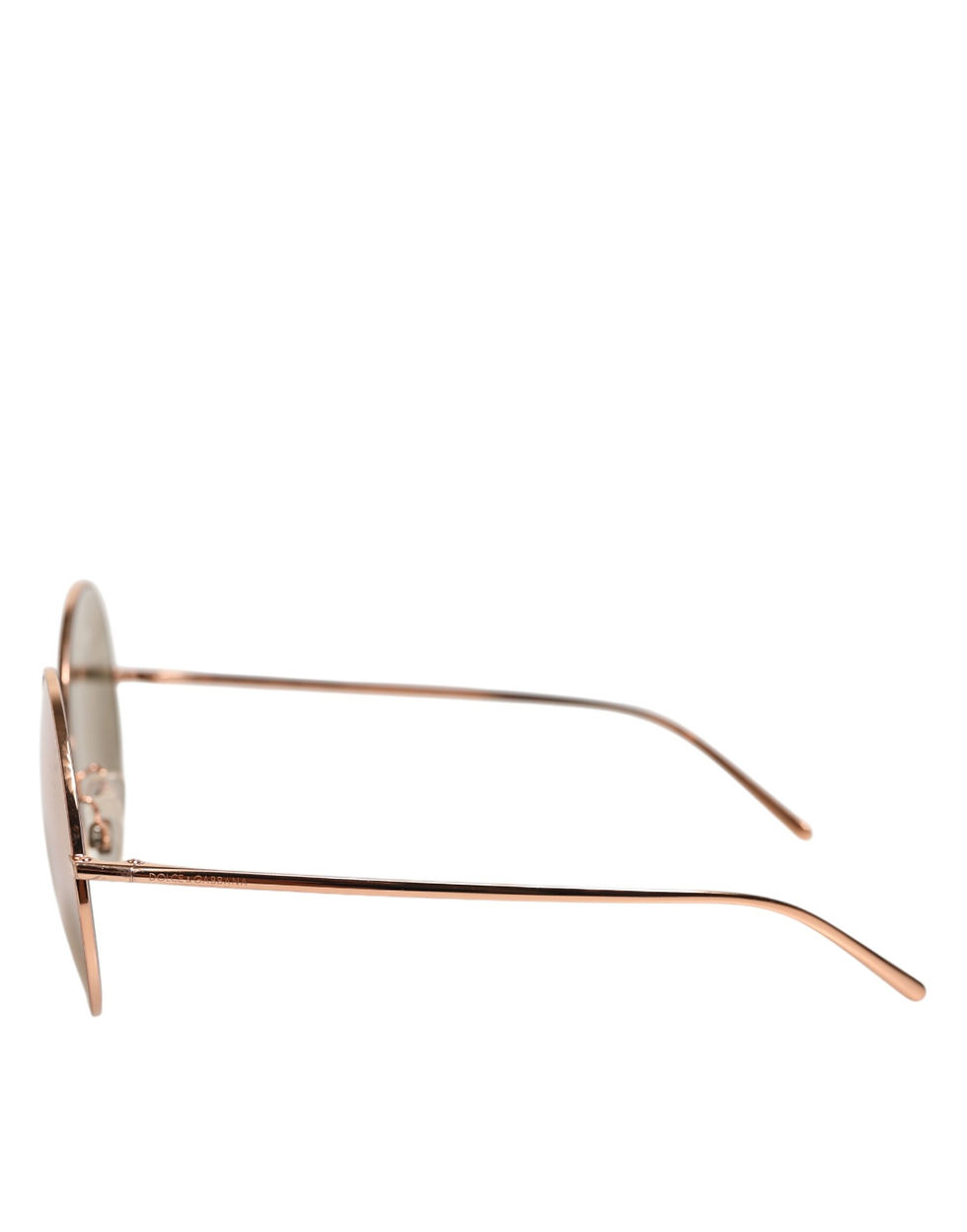 Thumbnail: DG2215K Gold Metal Round Shades Eyewear Sunglasses