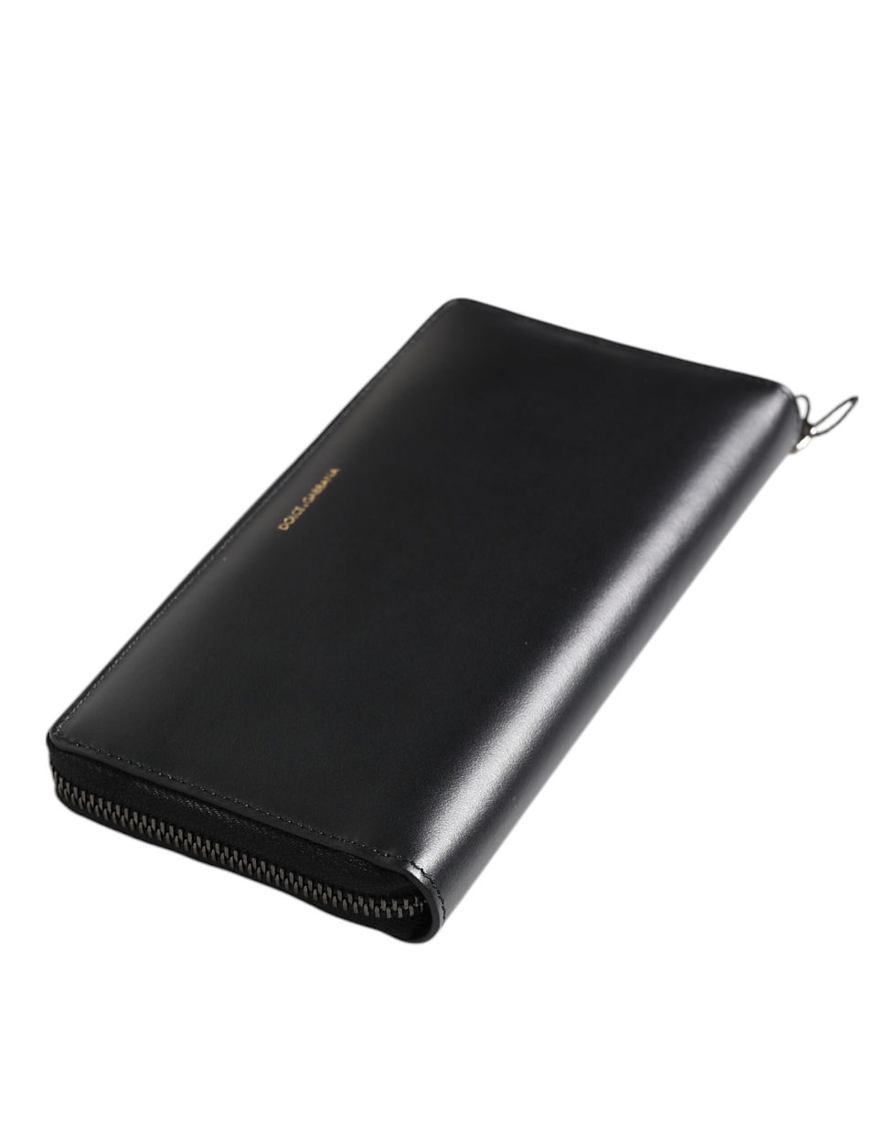 Thumbnail: Black Blue Exotic Leather Embossed Continental Wallet