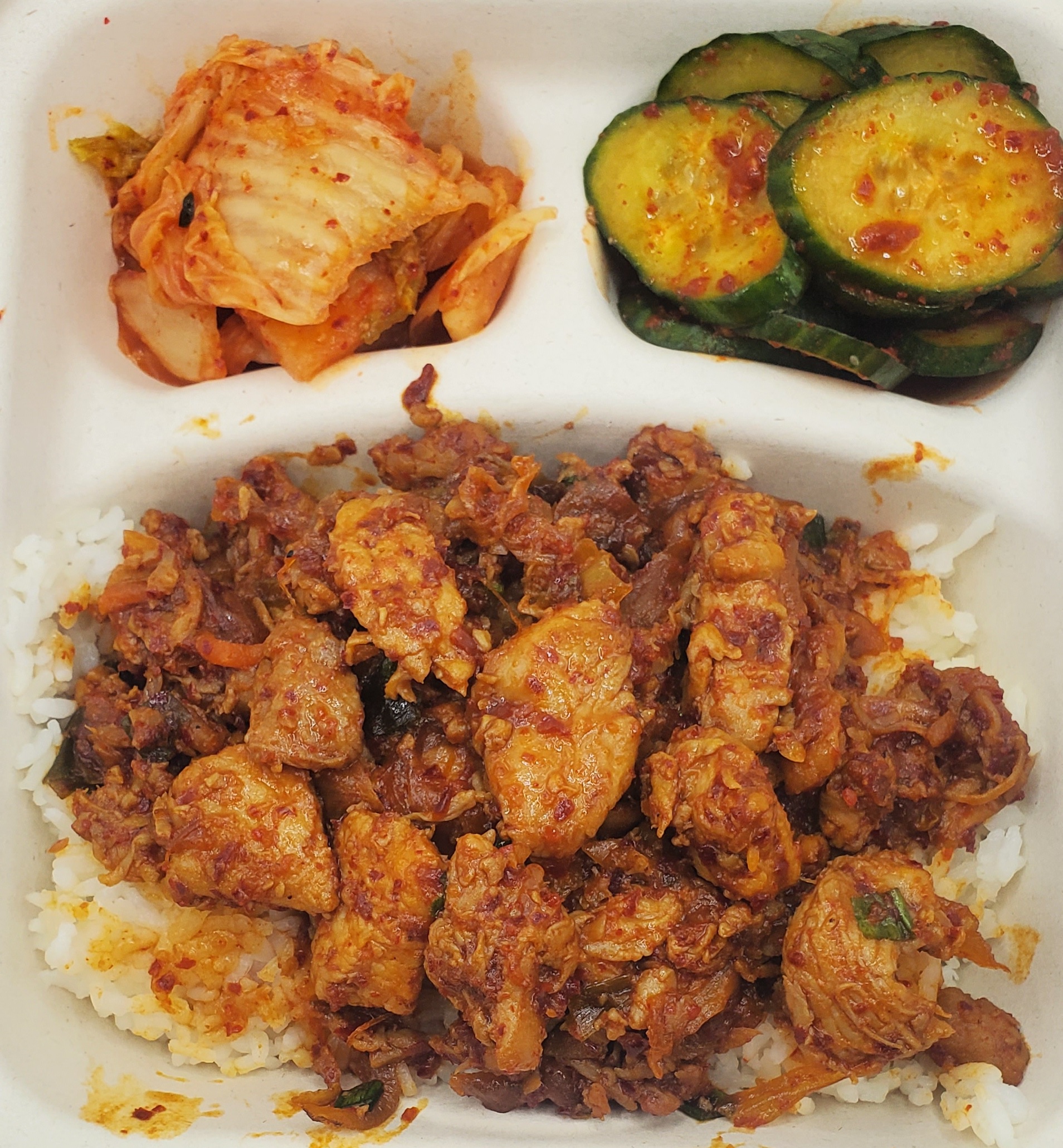 Arranged Food and Objects